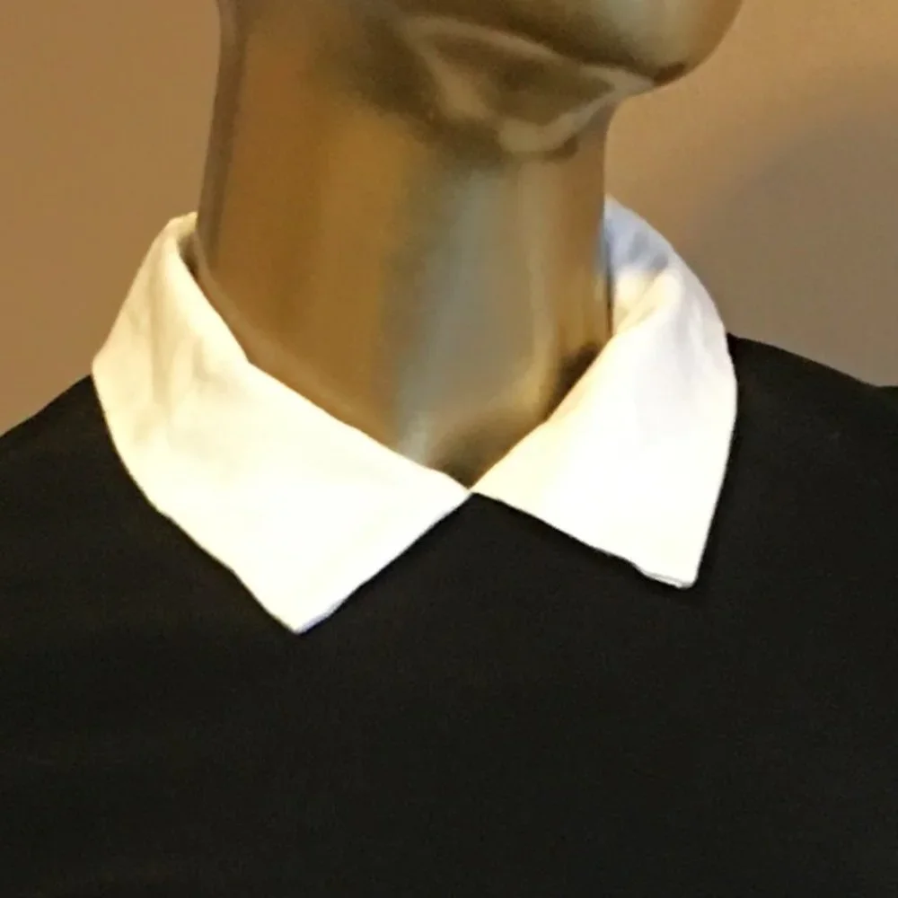 THE PRETTY DRESS COMPANY "Uma" Contrast Collar Pencil Dress     UK 8 = US size 4 - Picture 4 of 14